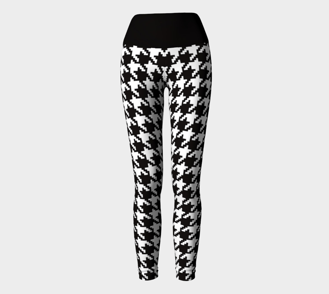 Houndstooth Yoga Leggiings preview #2