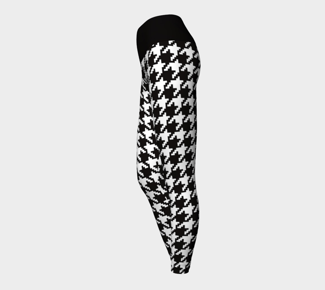 Houndstooth Yoga Leggiings preview #3
