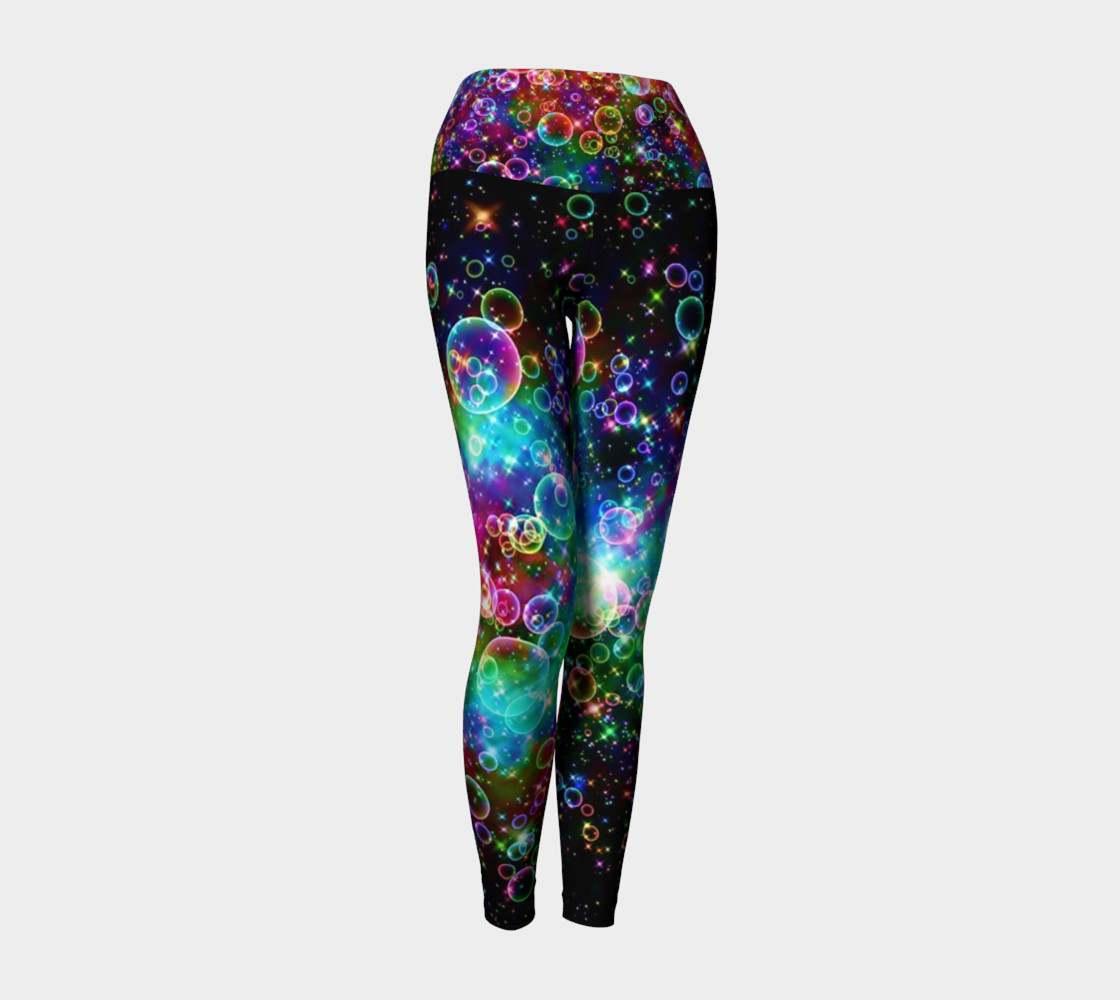 "Bubbles" Yoga Leggings preview #1