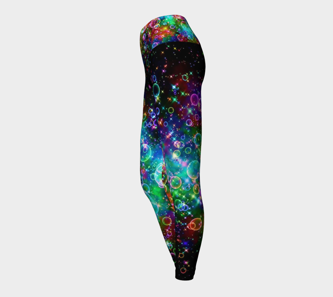 "Bubbles" Yoga Leggings preview #3