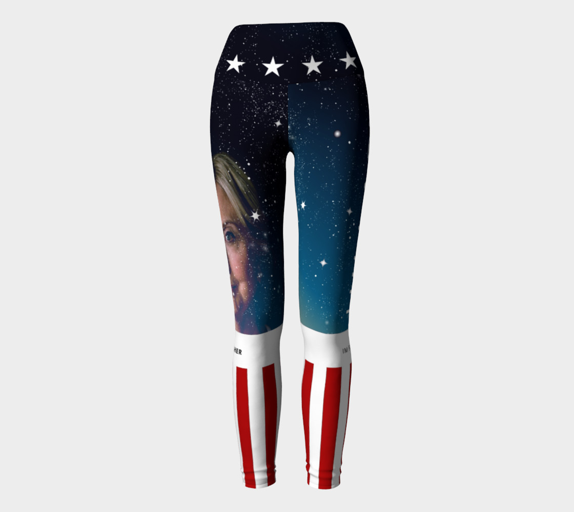 Hillary Clinton Galaxy Leggings preview #2