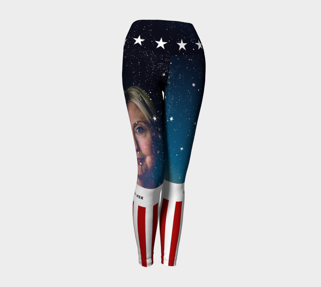 Hillary Clinton Galaxy Leggings preview #1