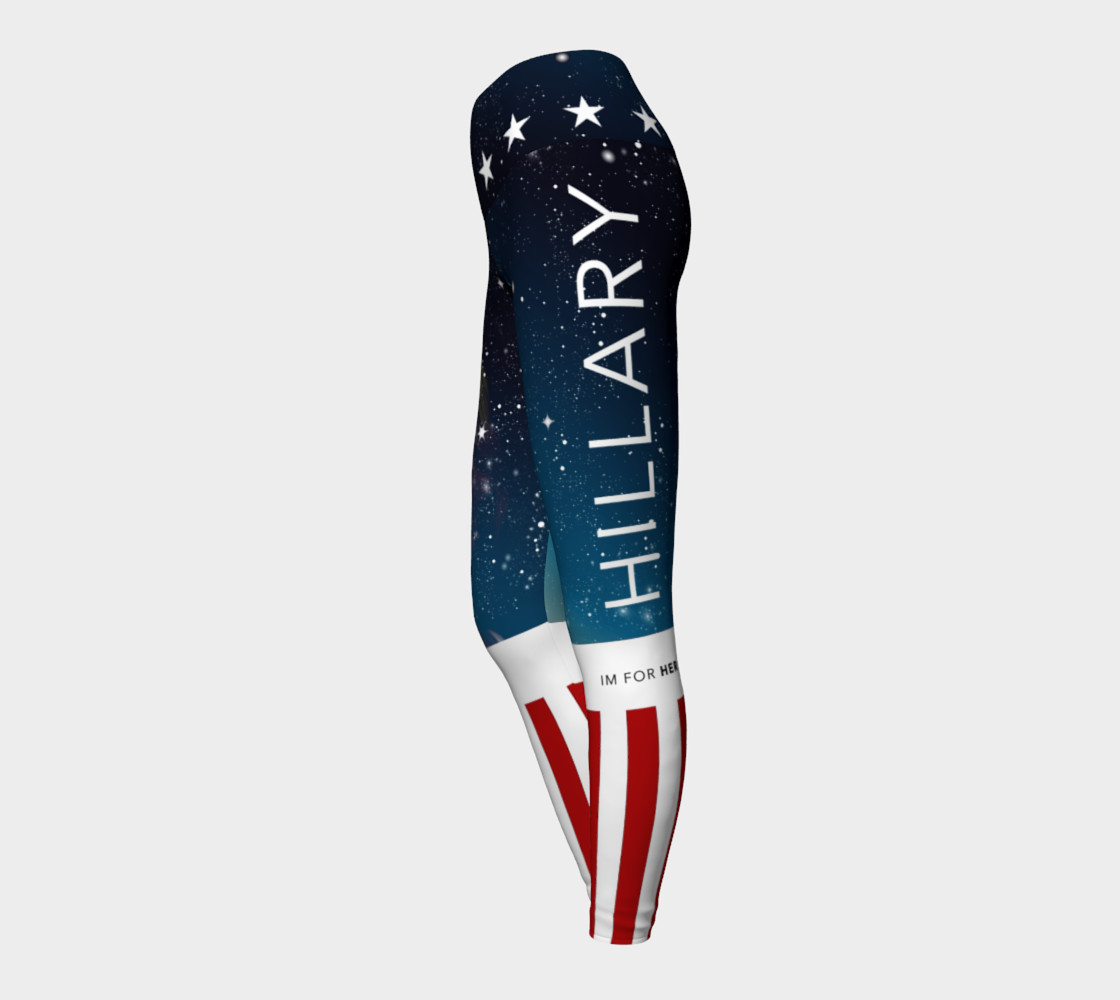 Hillary Clinton Galaxy Leggings preview #3