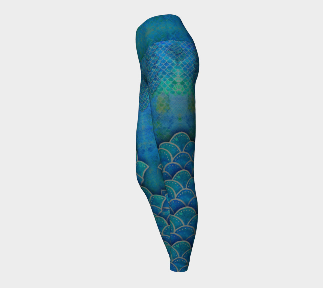 Thigh High Dragon Scale Pants preview #3