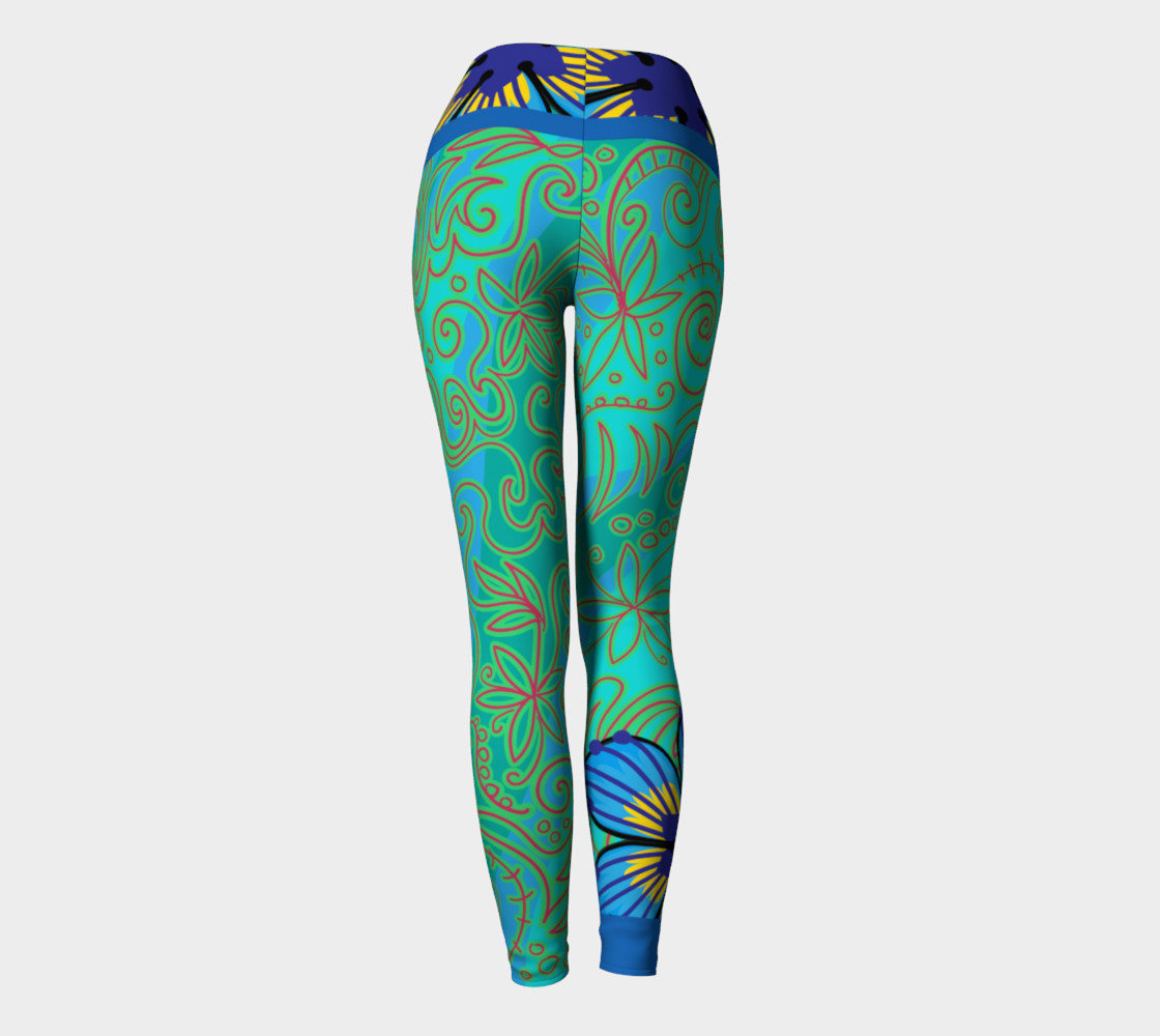 Scribe & Flower Yoga Sport Leggings preview #4