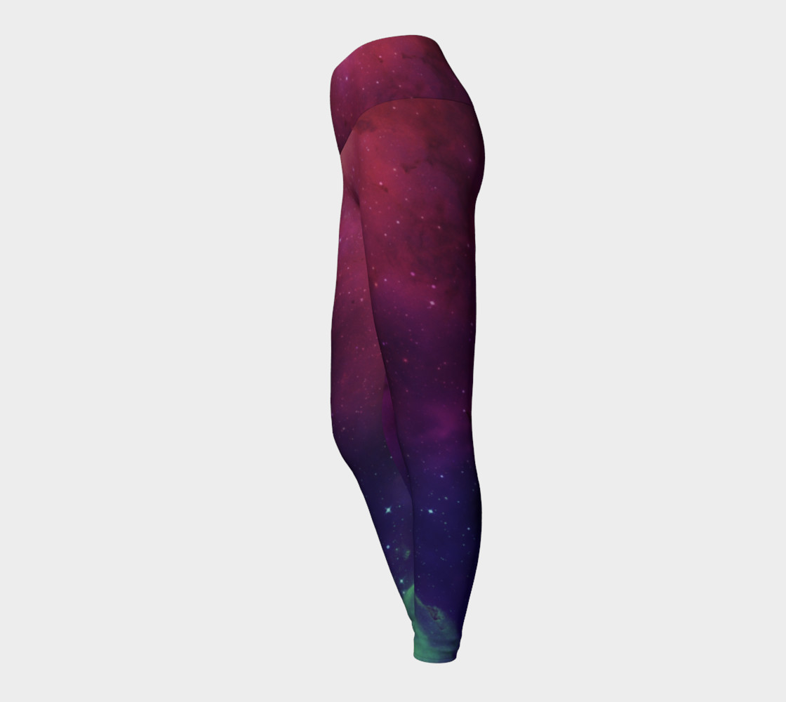 Aurora Portal Yoga Leggings by Danita Lyn preview #3