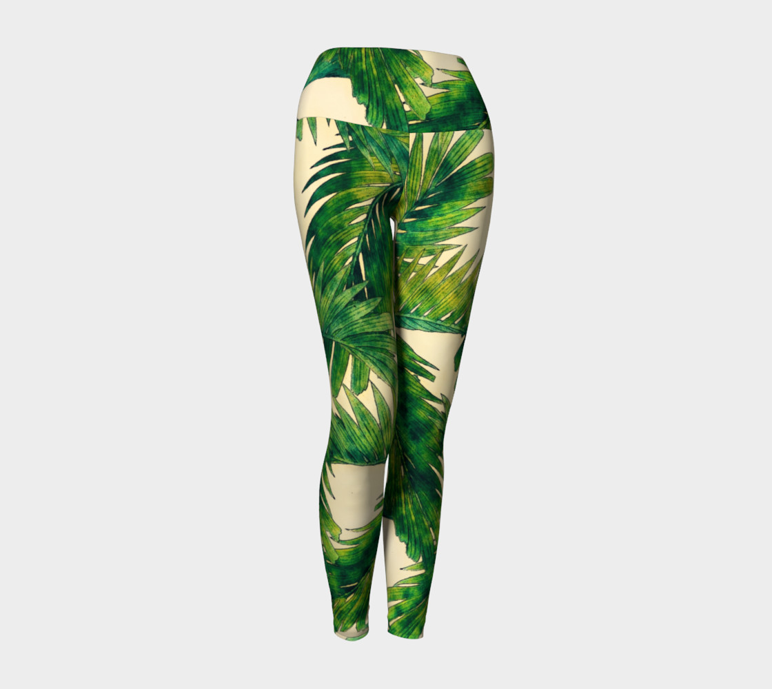 yoga leggings palms preview #1