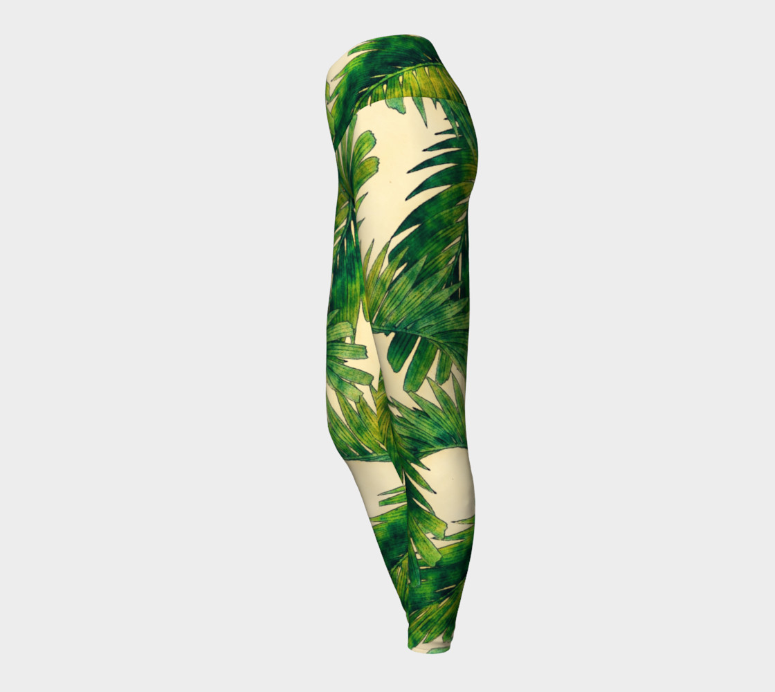 yoga leggings palms preview #3