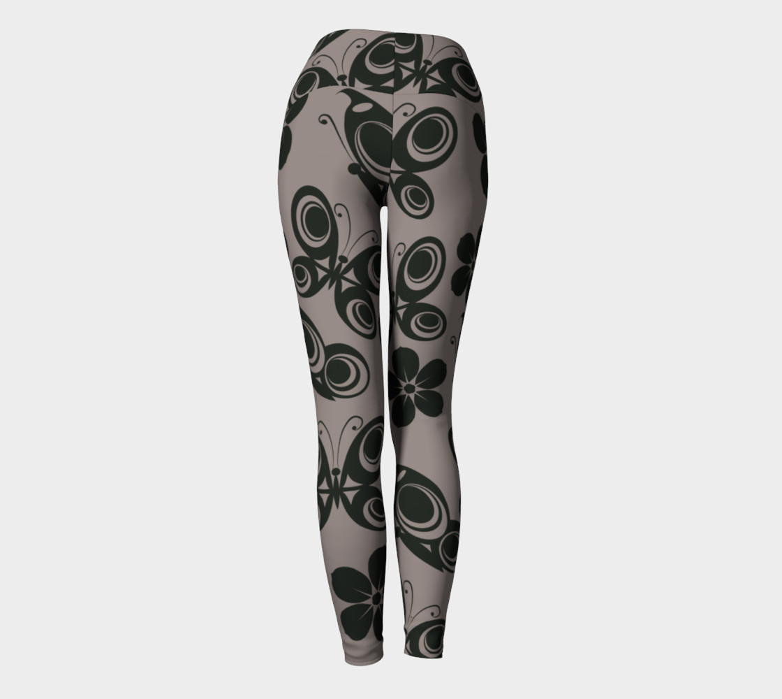 grey black butterfly yoga preview #4