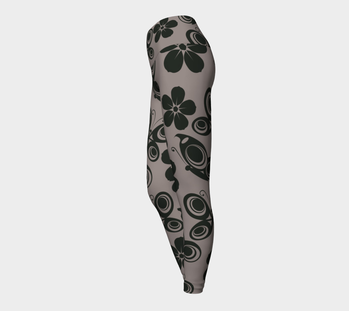 grey black butterfly yoga preview #3
