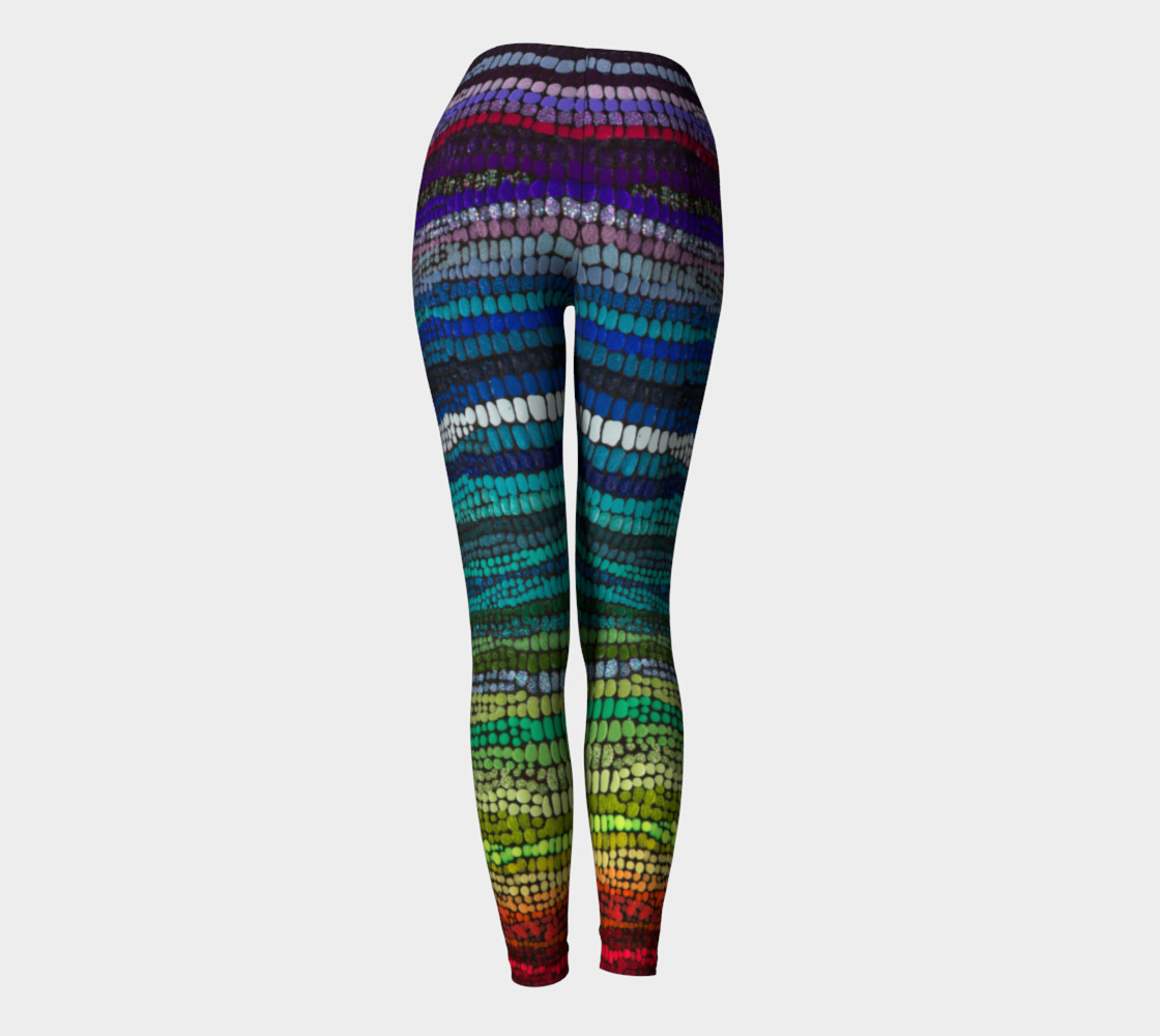 rainbow yoga pant preview #4
