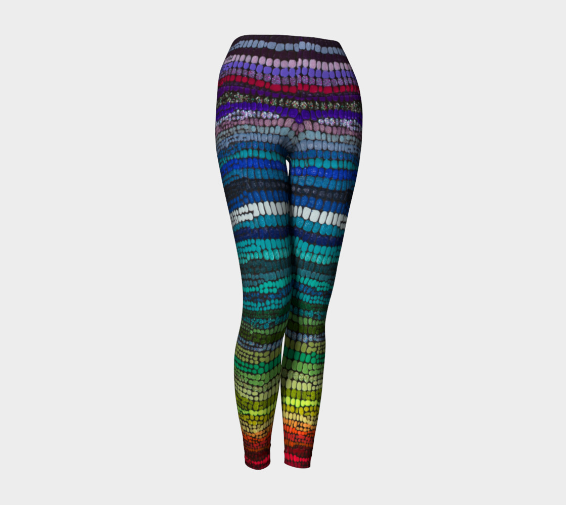 rainbow yoga pant preview #1