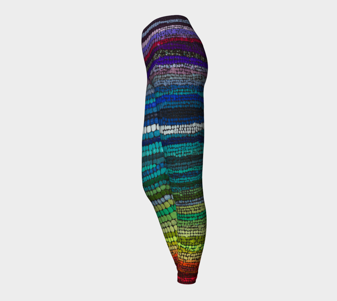 rainbow yoga pant preview #3