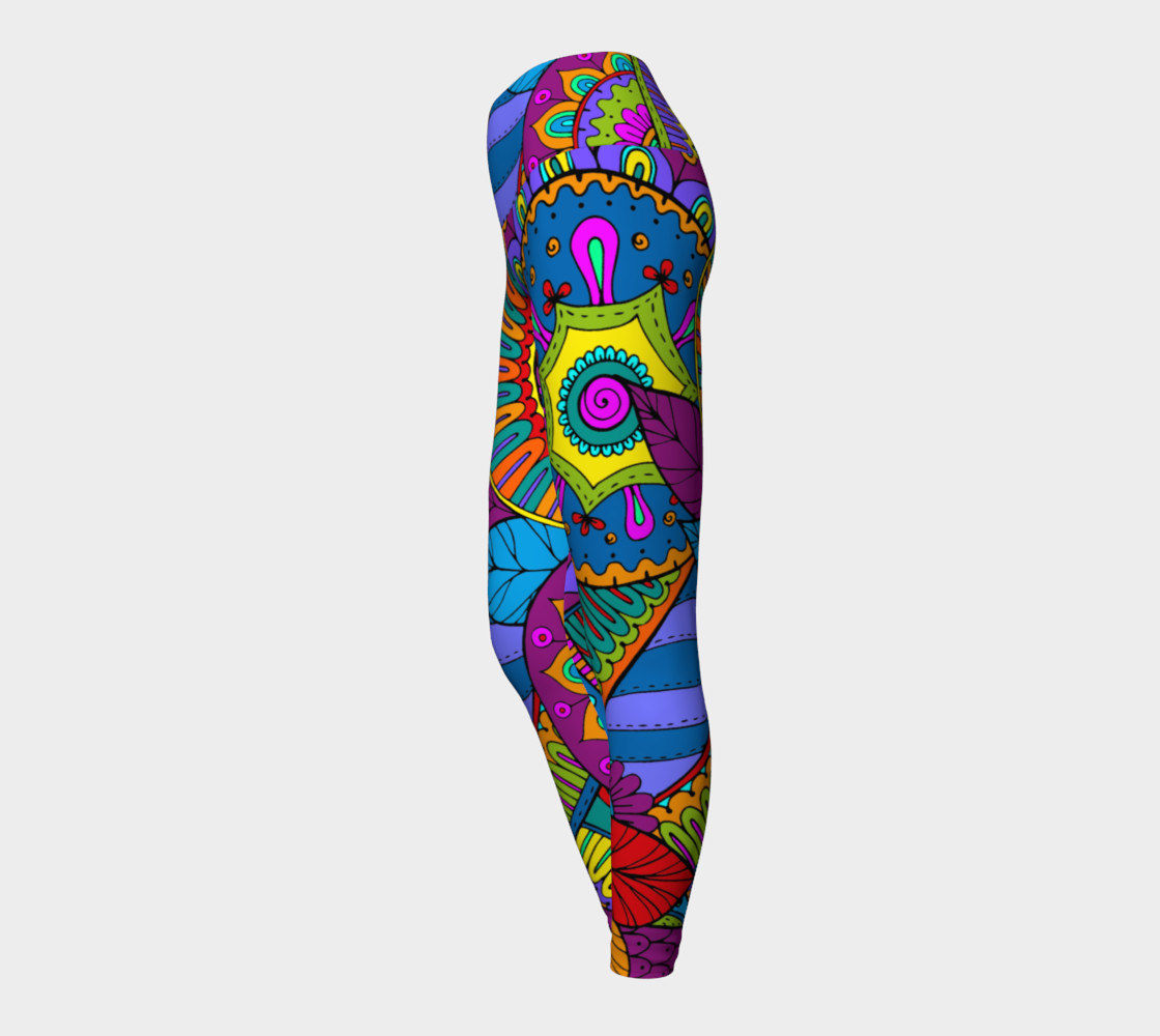 Fantasy Paisley Ornaments Pattern multicolored preview #3
