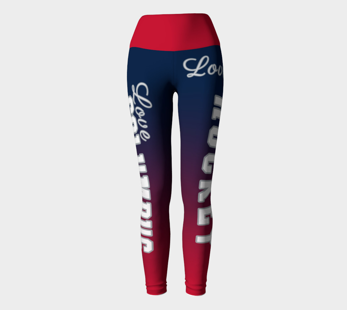 love columbus hockey yoga leggingspassion loft shop