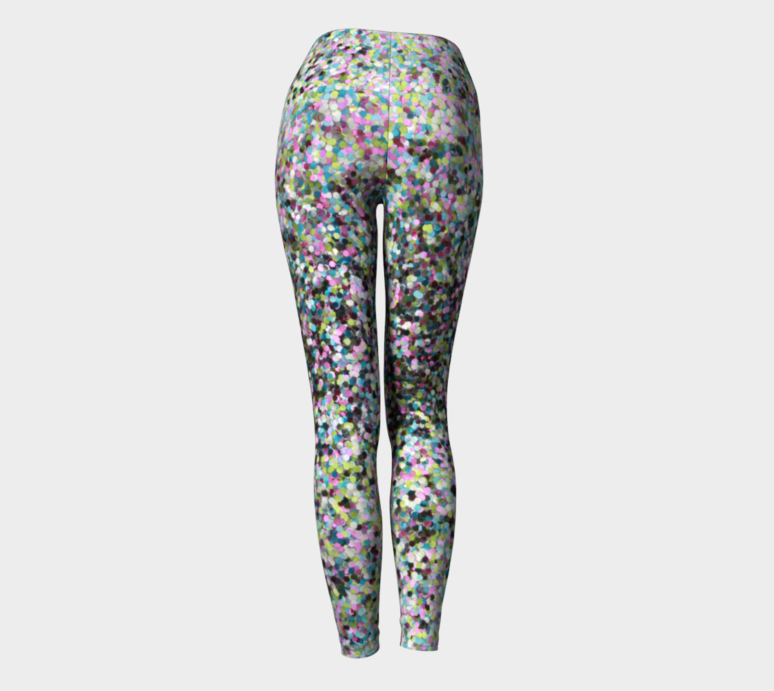 Yoga Leggings Glitters preview #4