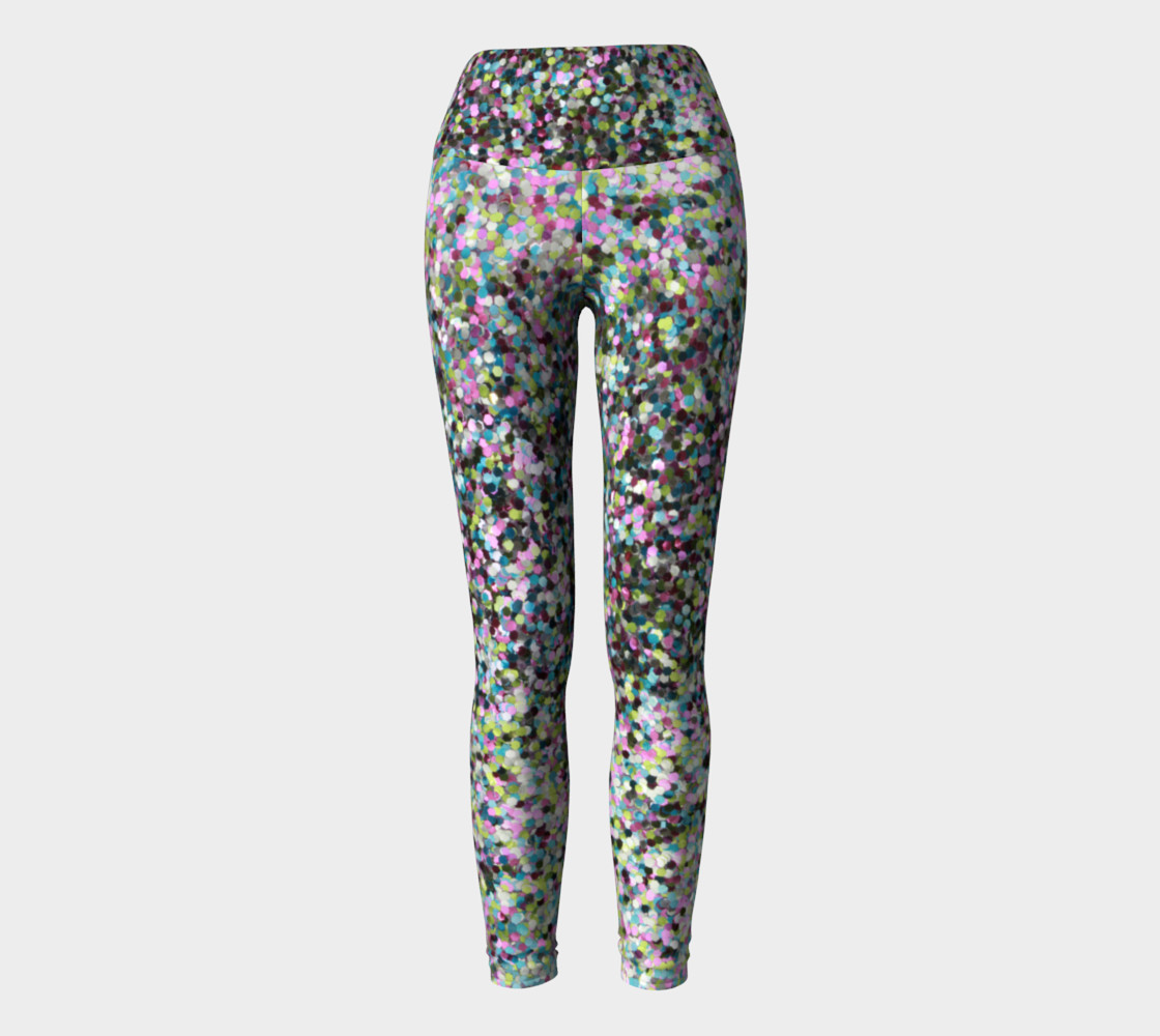 Yoga Leggings Glitters preview #2