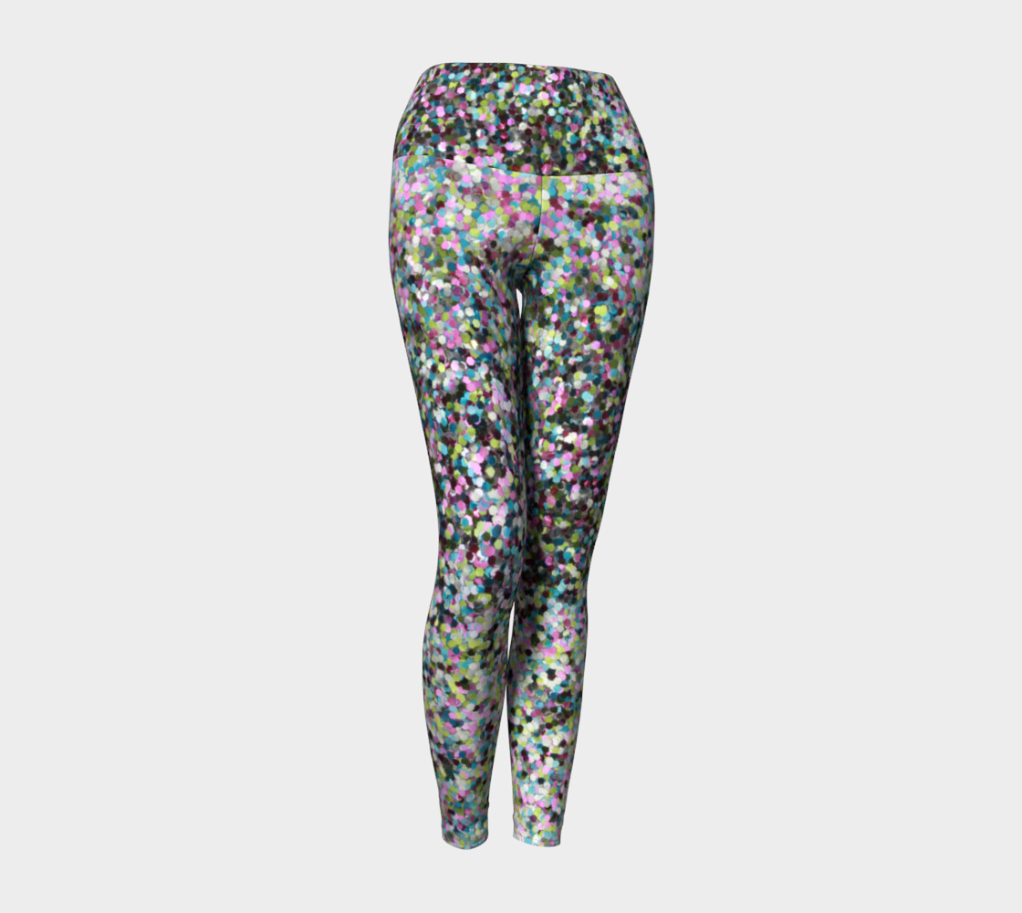 Yoga Leggings Glitters preview #1
