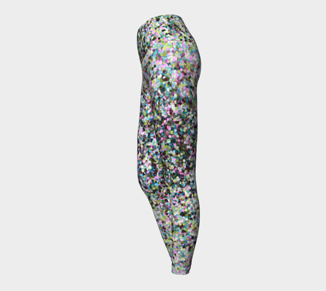Yoga Leggings Glitters preview #3