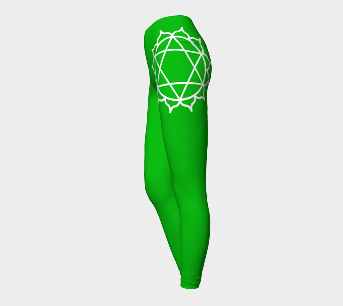 Anahata Green Chakra Yoga pants leggings preview #3