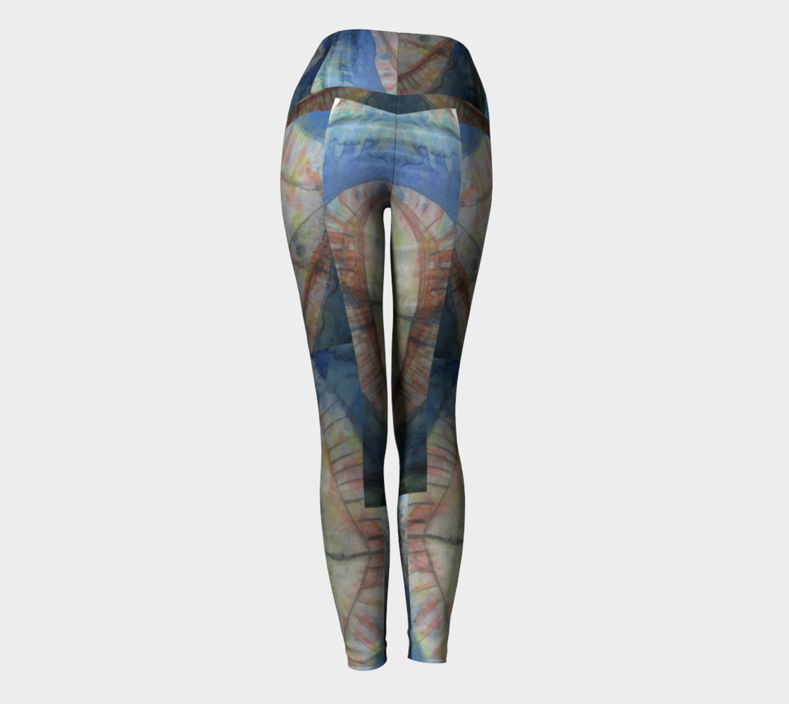 Eye Sea Yoga Leggings preview #4