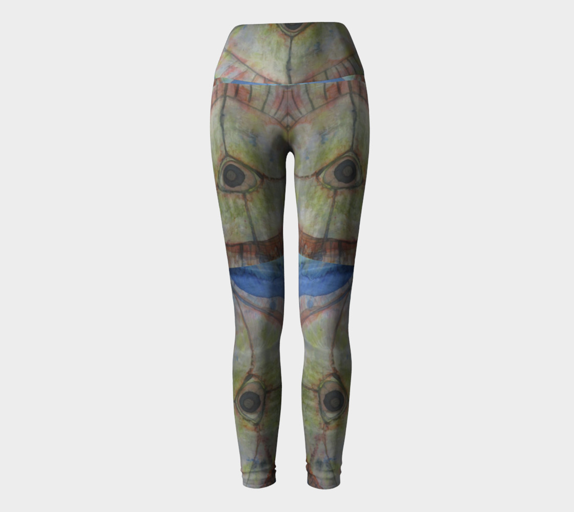 Eye Sea Yoga Leggings preview #2