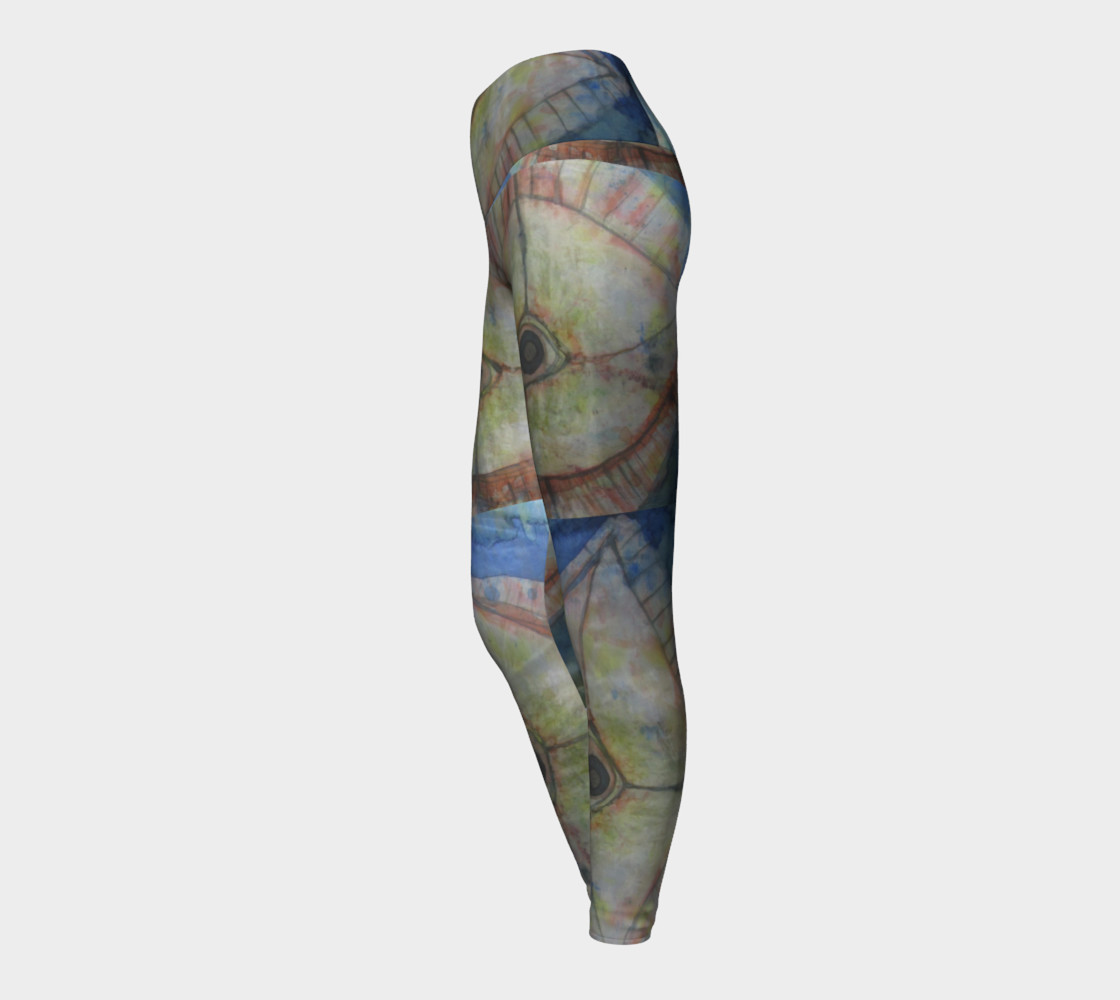 Eye Sea Yoga Leggings preview #3