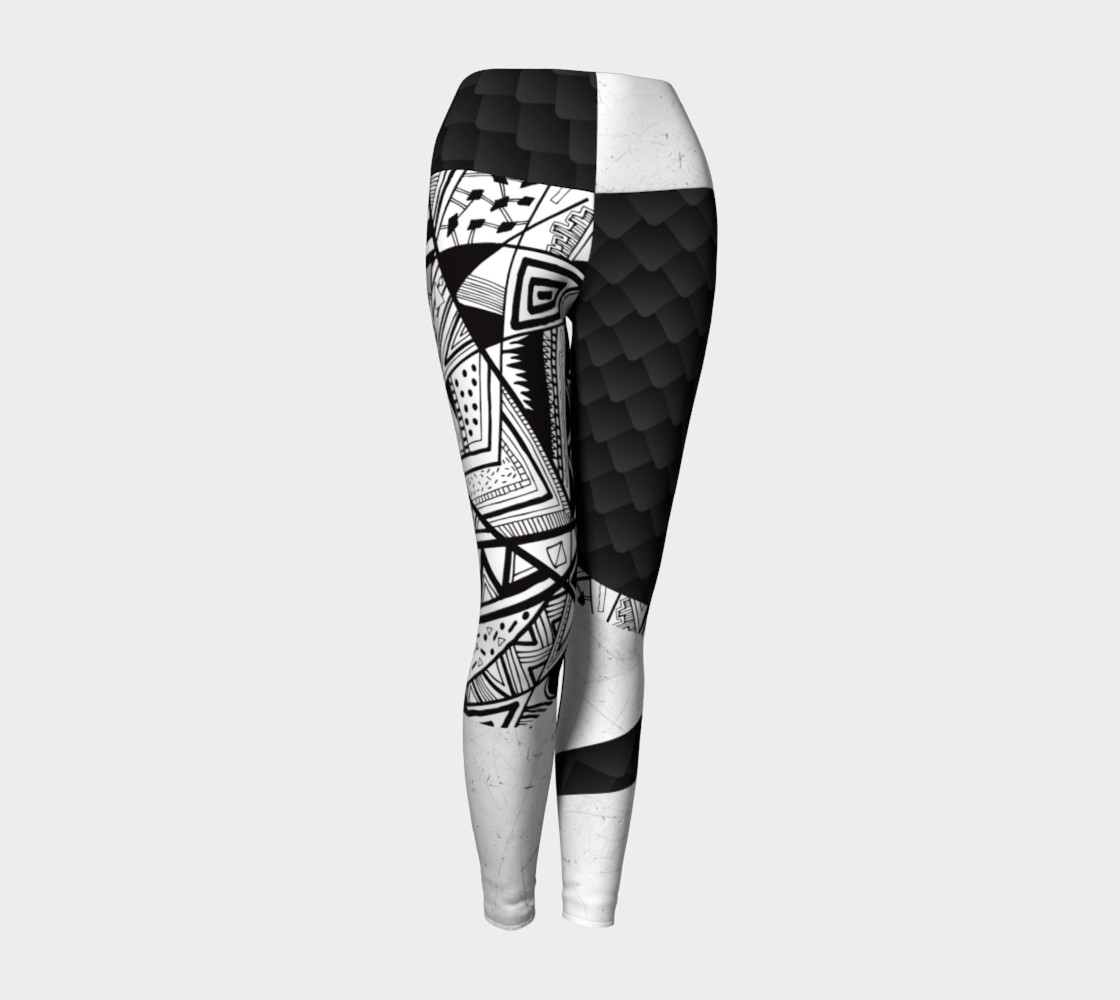 geometric yoga pants