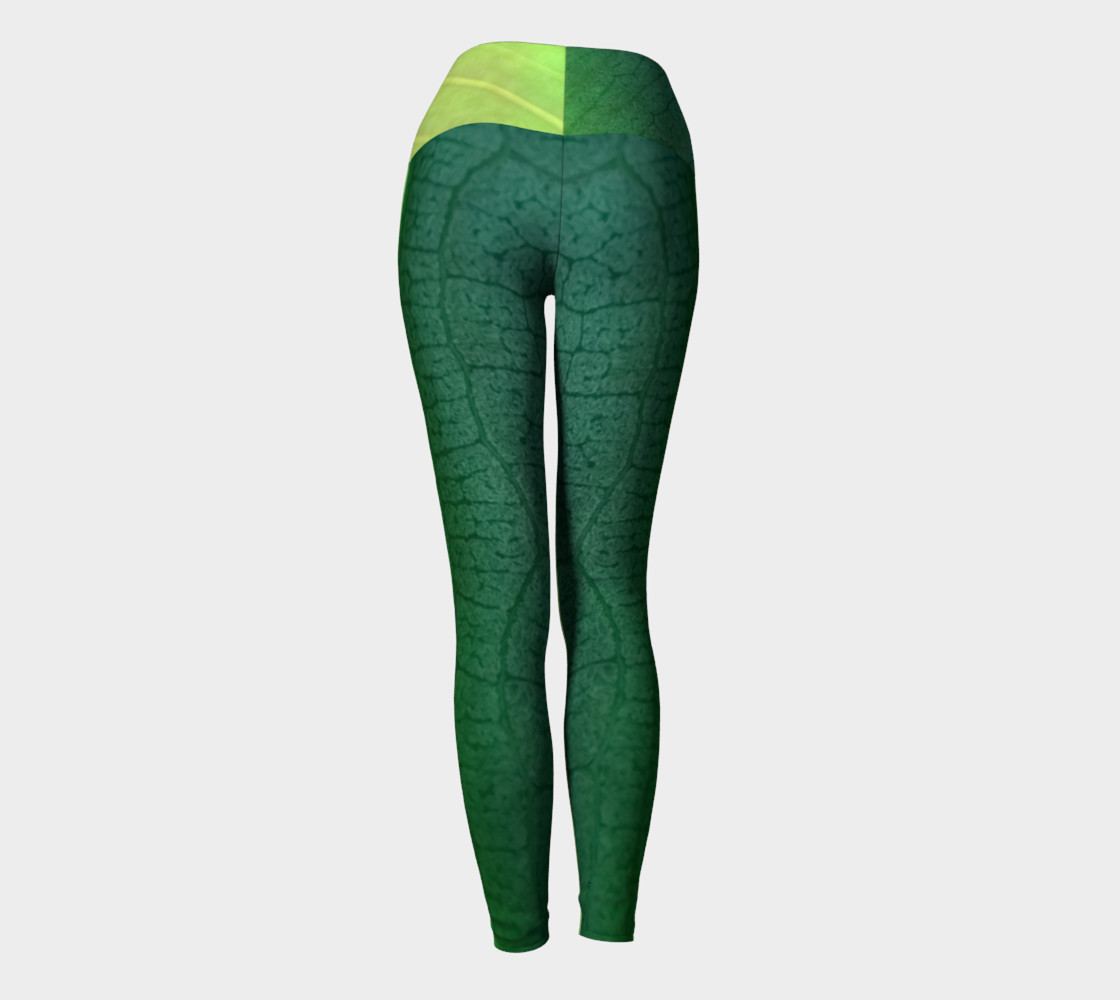 Green.Life.Good.LIfe yoga leggings preview #4