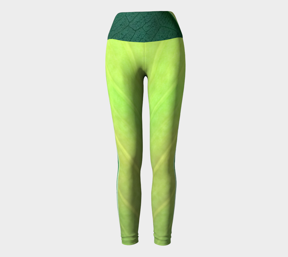 Green.Life.Good.LIfe yoga leggings preview #2