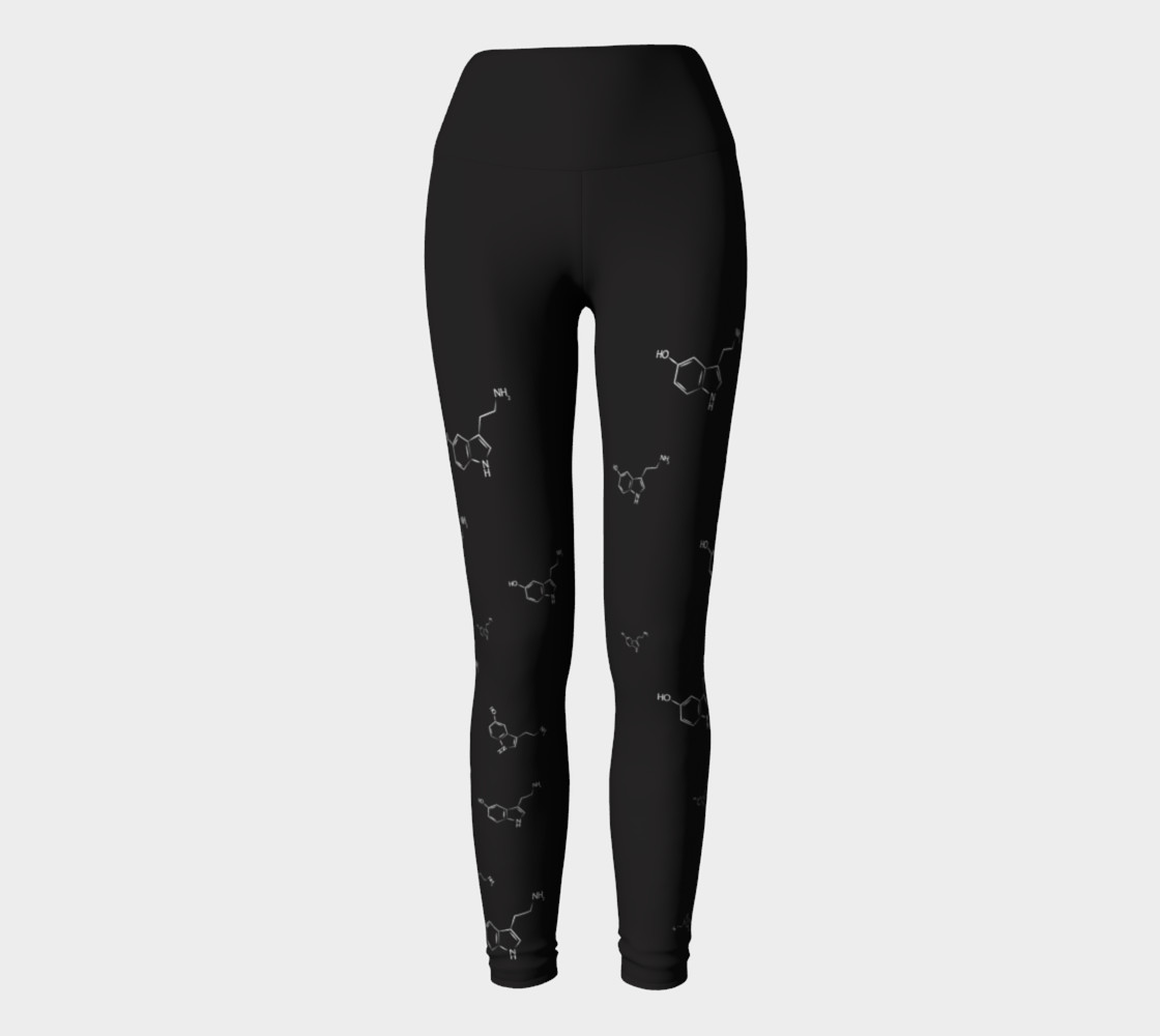 Desire Serotonin Neurotransmitter Yoga Pants preview #2