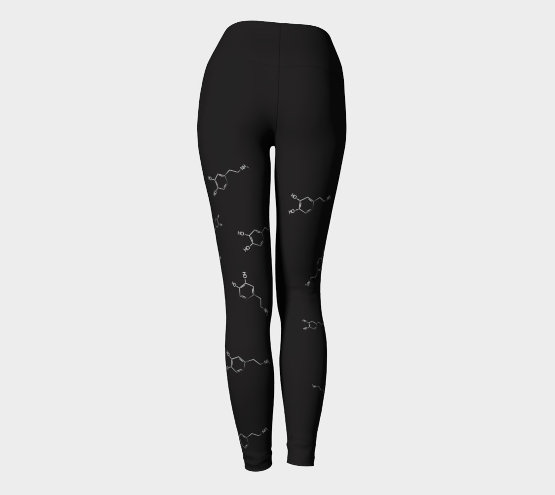 A pleasure - Dopamine neurotransmitter brain chemistry yoga pants preview #4