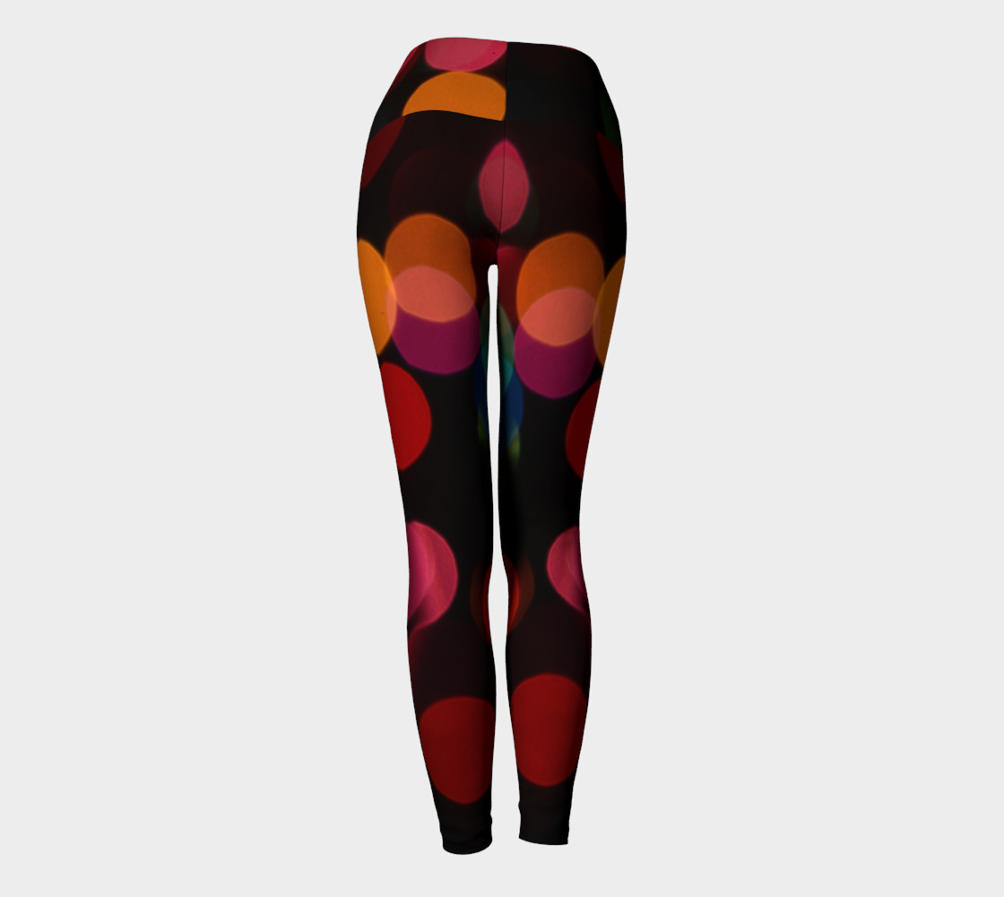Bokeh Yoga Leggings preview #4