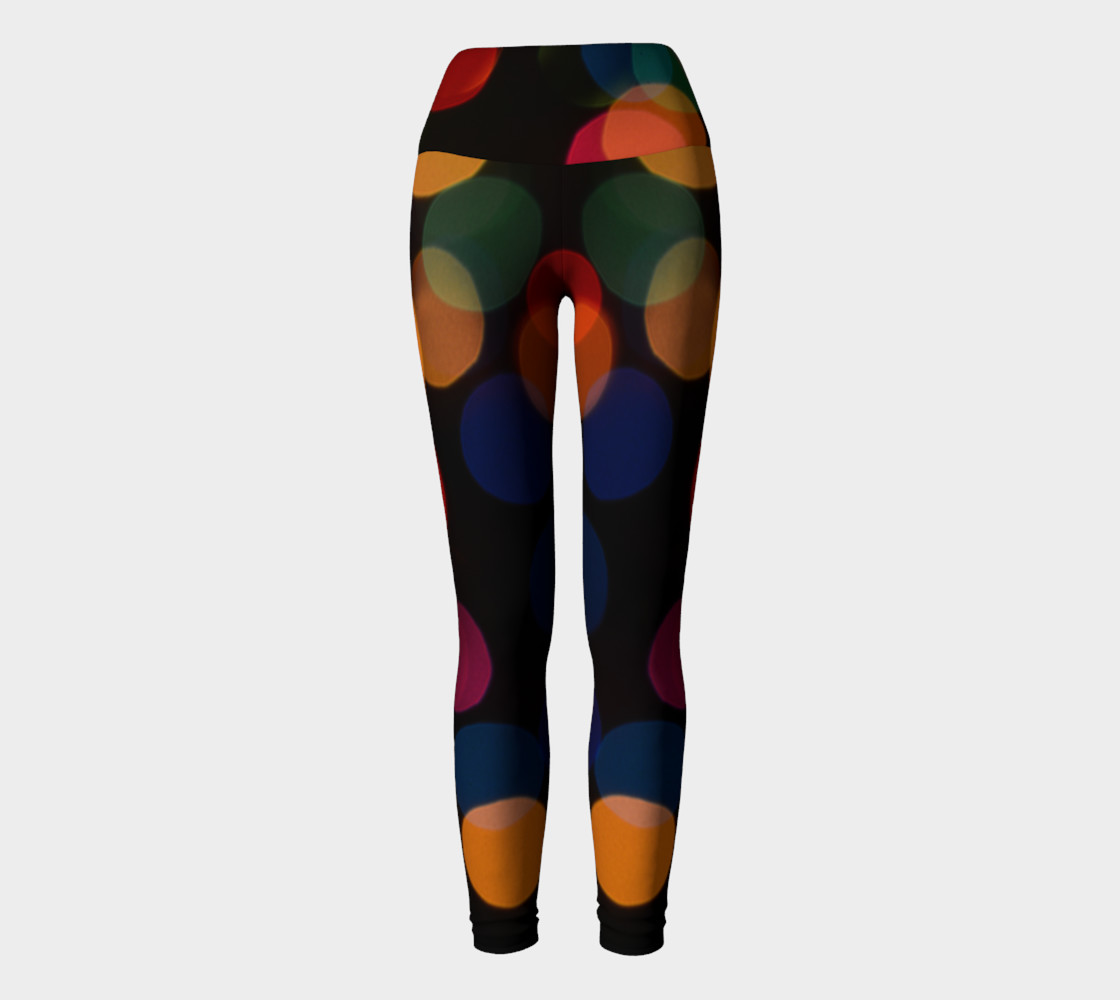 Bokeh Yoga Leggings preview #2