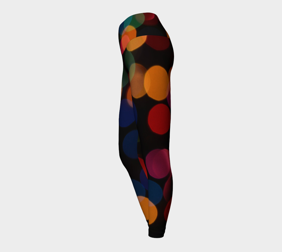 Bokeh Yoga Leggings preview #3