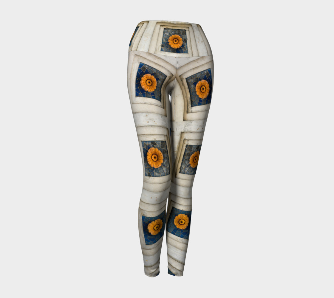 Ohio Stadium Facade Yoga Leggings preview #1