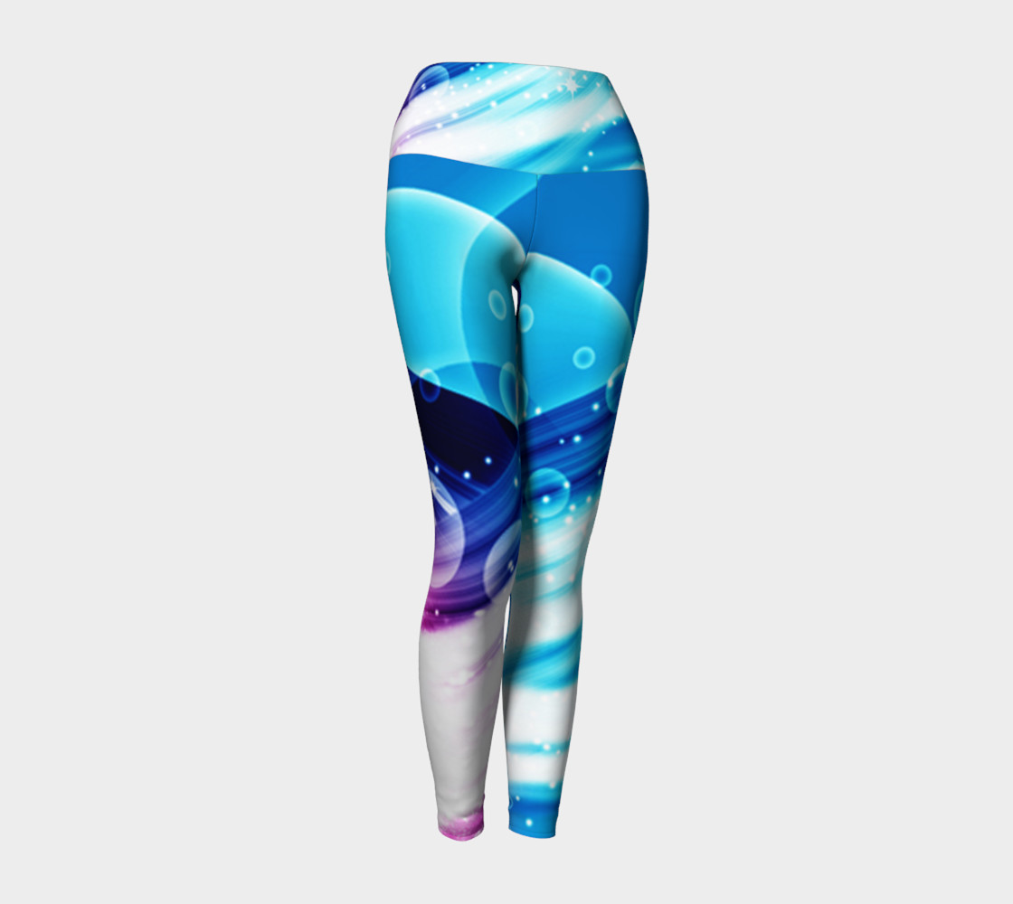 blue and purple waves preview #1