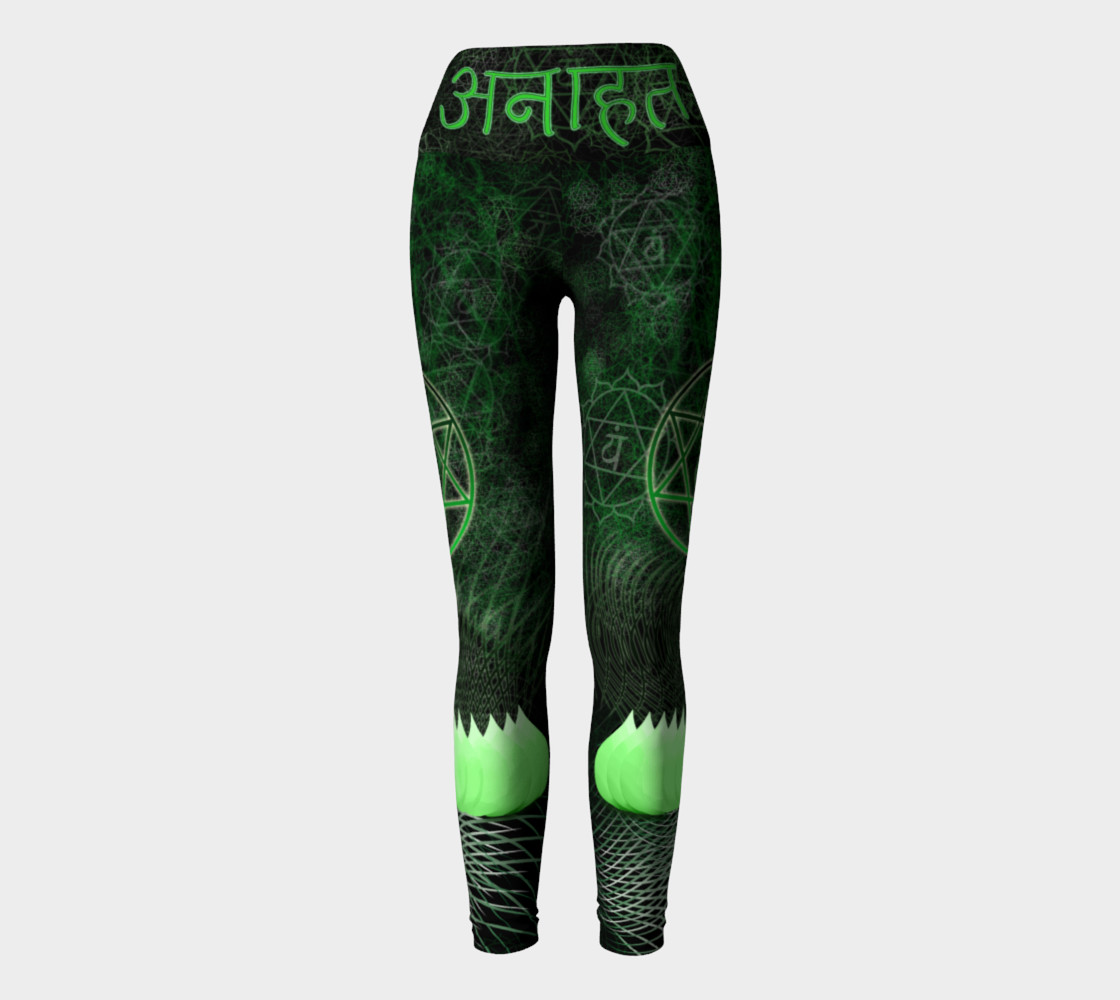 Anahata Heart Chakra Energy Pants - Intentional Wear preview #2