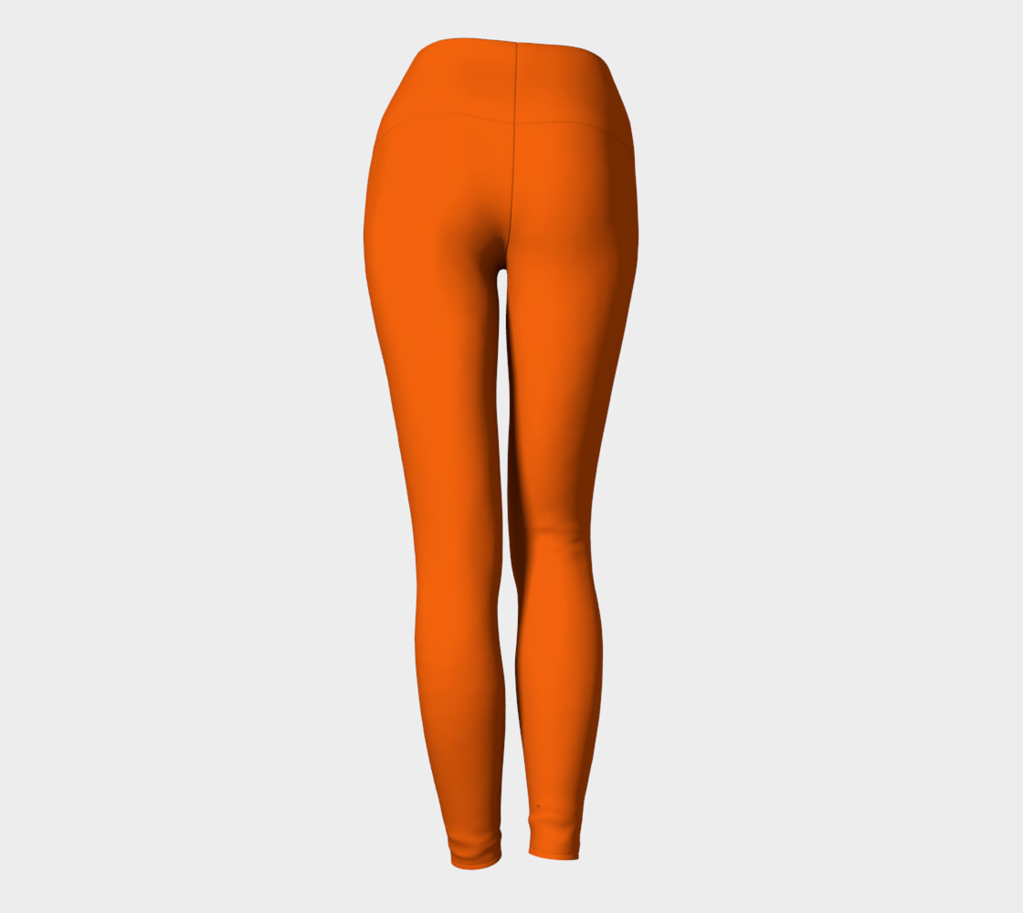 Juicy Orange Yoga Leggings preview #4