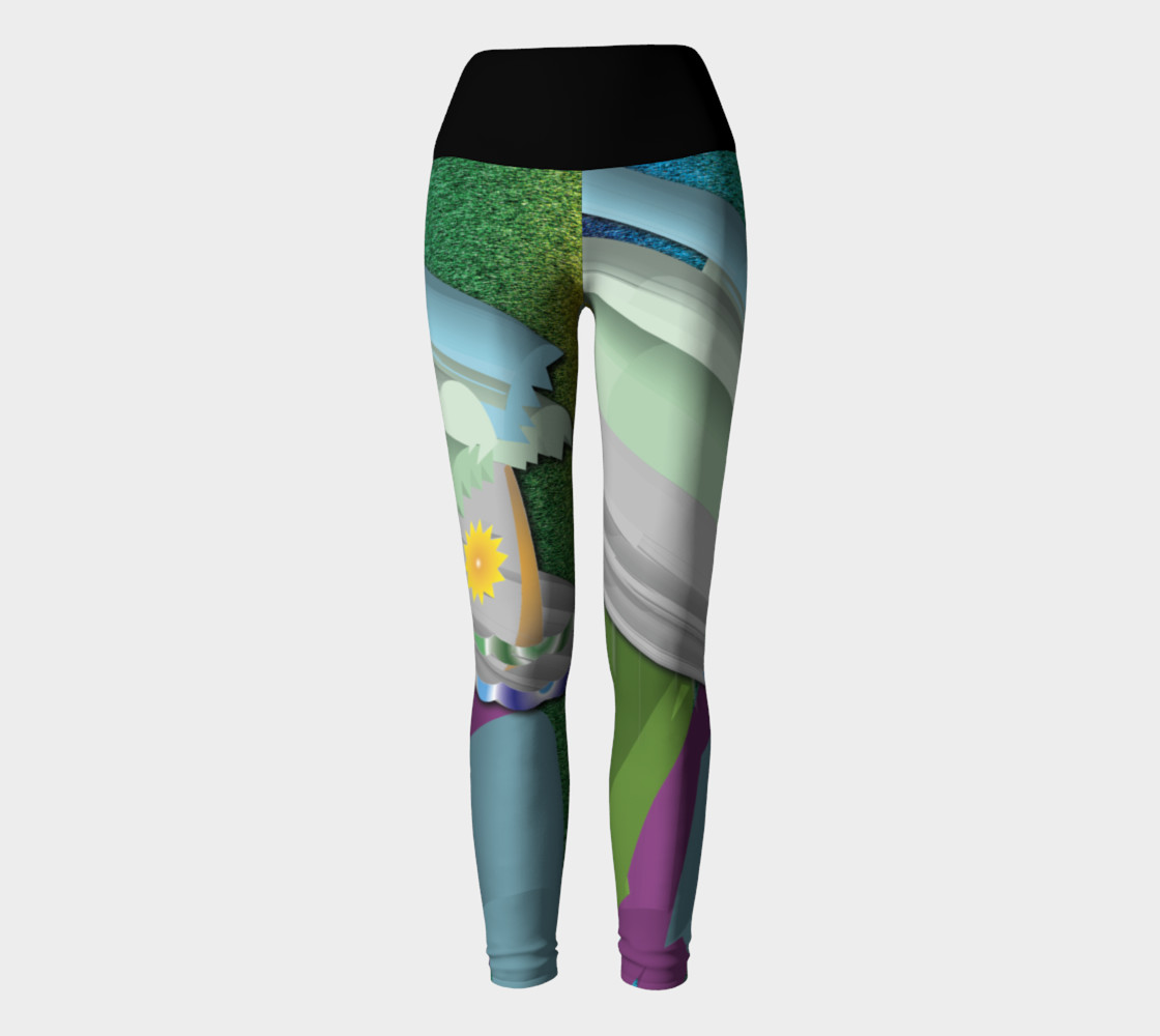 PALM YOGA LEGGINGS 101-3 preview #2