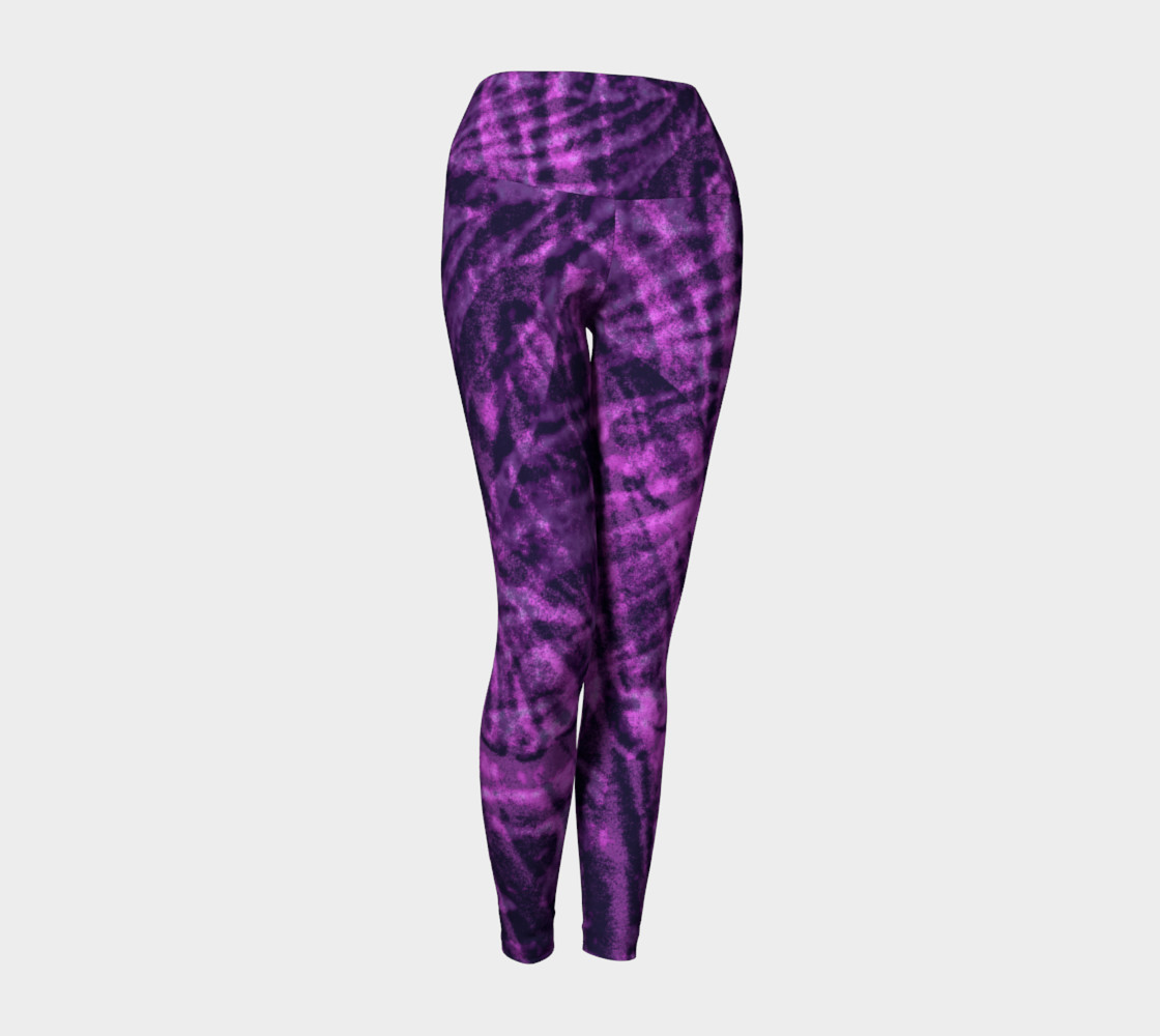 Abstract flight of the purple parrot preview #1