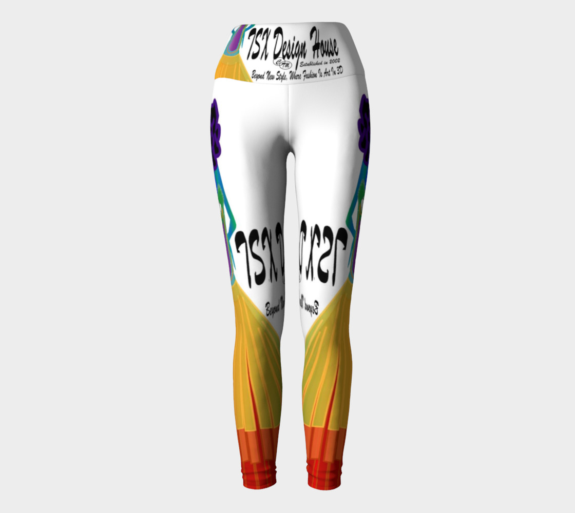 TSX Design House Logo Yoga Leggings preview #2
