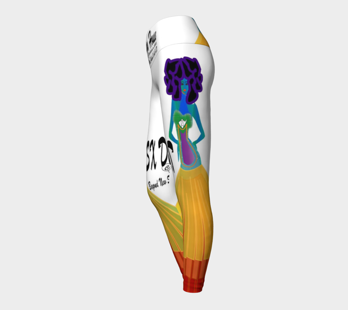 TSX Design House Logo Yoga Leggings preview #3
