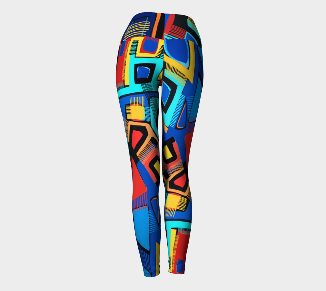 Blue Jazz Yoga Legging preview #4