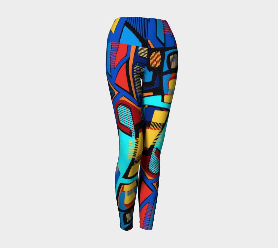 Blue Jazz Yoga Legging preview #1
