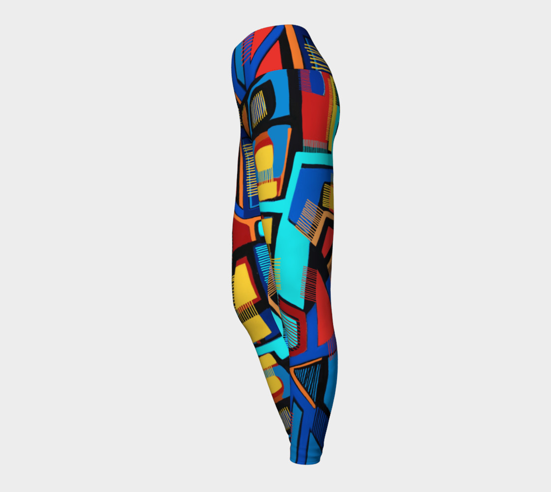 Blue Jazz Yoga Legging preview #3
