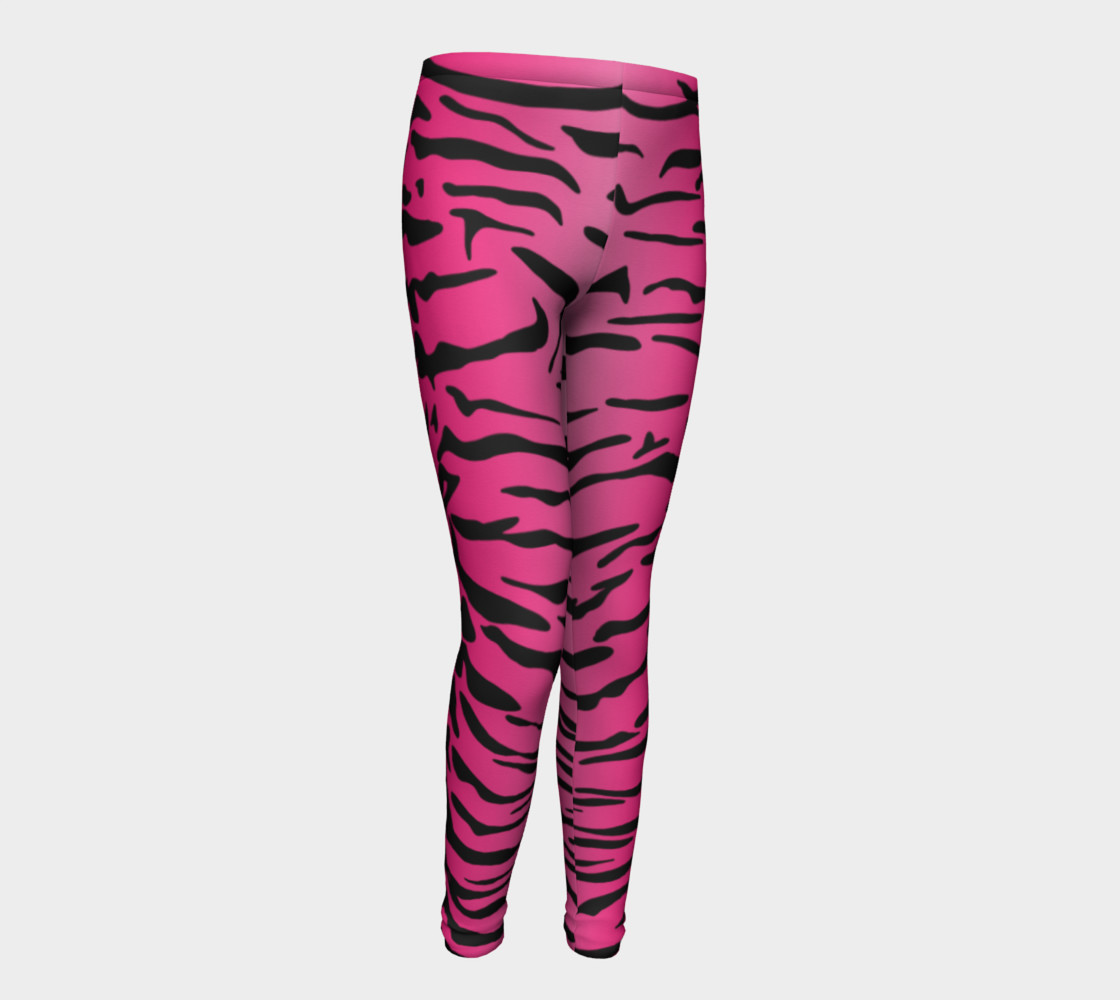 Pink Tiger Leggings Youth preview #1