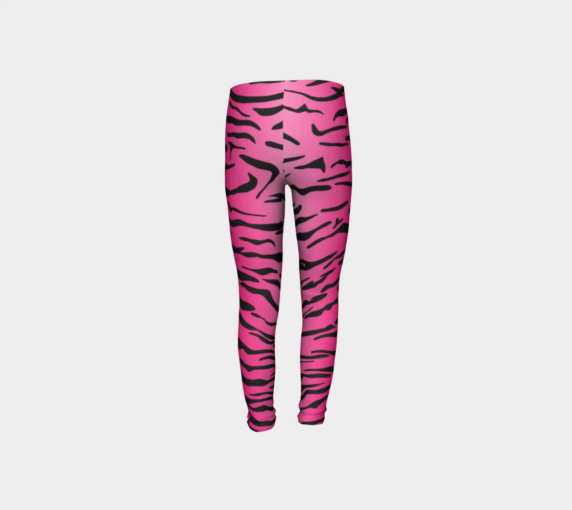 Pink Tiger Leggings Youth preview #8