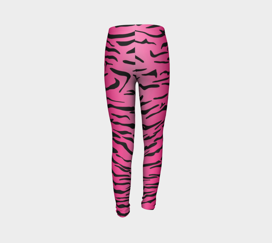 Pink Tiger Leggings Youth preview #7