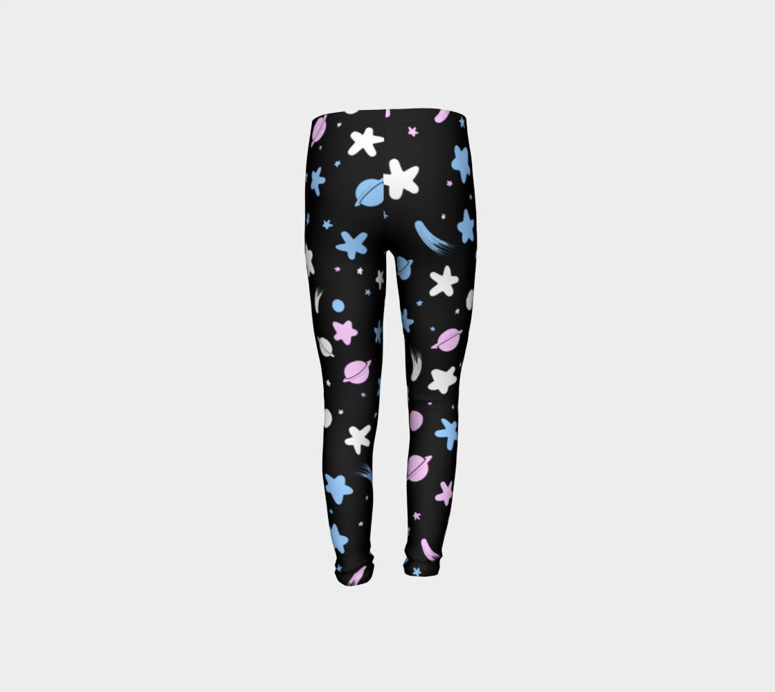 Trans stars tights (kids) preview #8